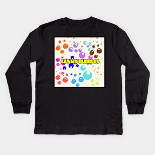 Eat My Bubbles Kids Long Sleeve T-Shirt